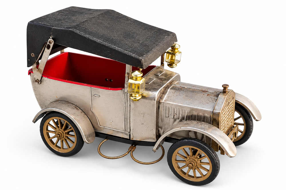 Vintage MCM 1918 FORD Model T Musical Bar- Decanter Car Only
